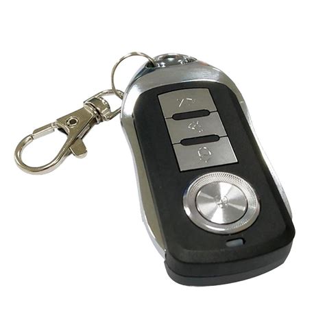 programmable garage door remote keychain
